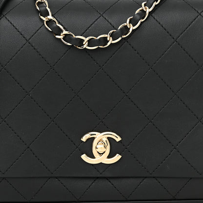 Chanel Calfskin Stitched Large Flap Black 8 of 10