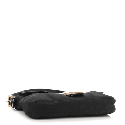 Fendi Nylon Baguette Bag Black 4 of 8