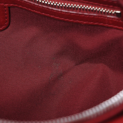 Christian Dior Lambskin Cannage Medium Granville Tote Red 9 of 12