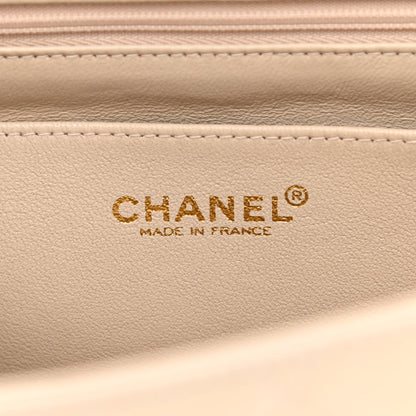 Chanel Lambskin Quilted Jumbo Single Flap Beige Clair 5 of 10