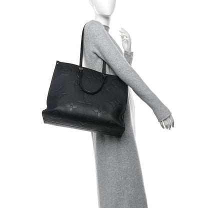 Louis Vuitton Empreinte Monogram Giant Onthego GM Black 2 of 15