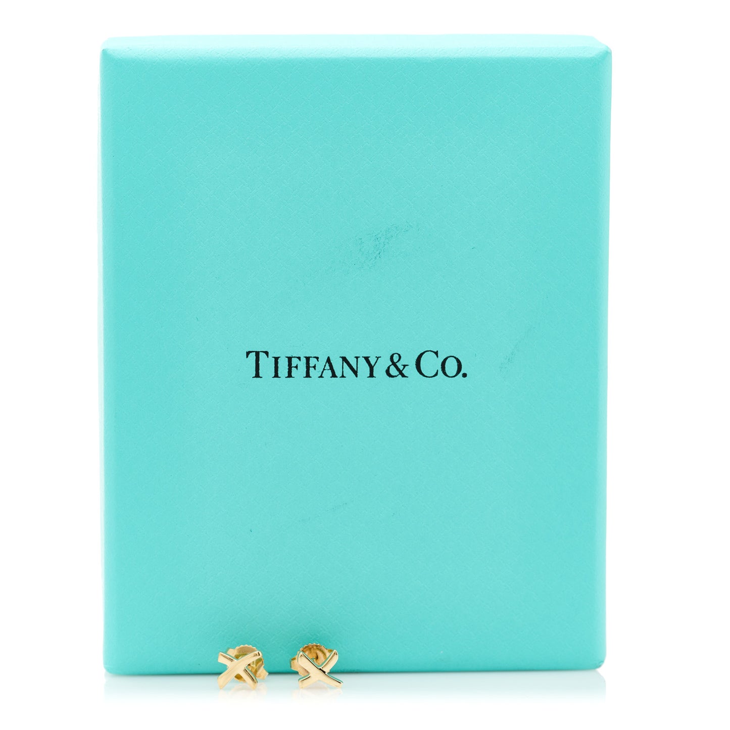 18K Yellow Gold Mini Paloma's Graffiti X Earrings