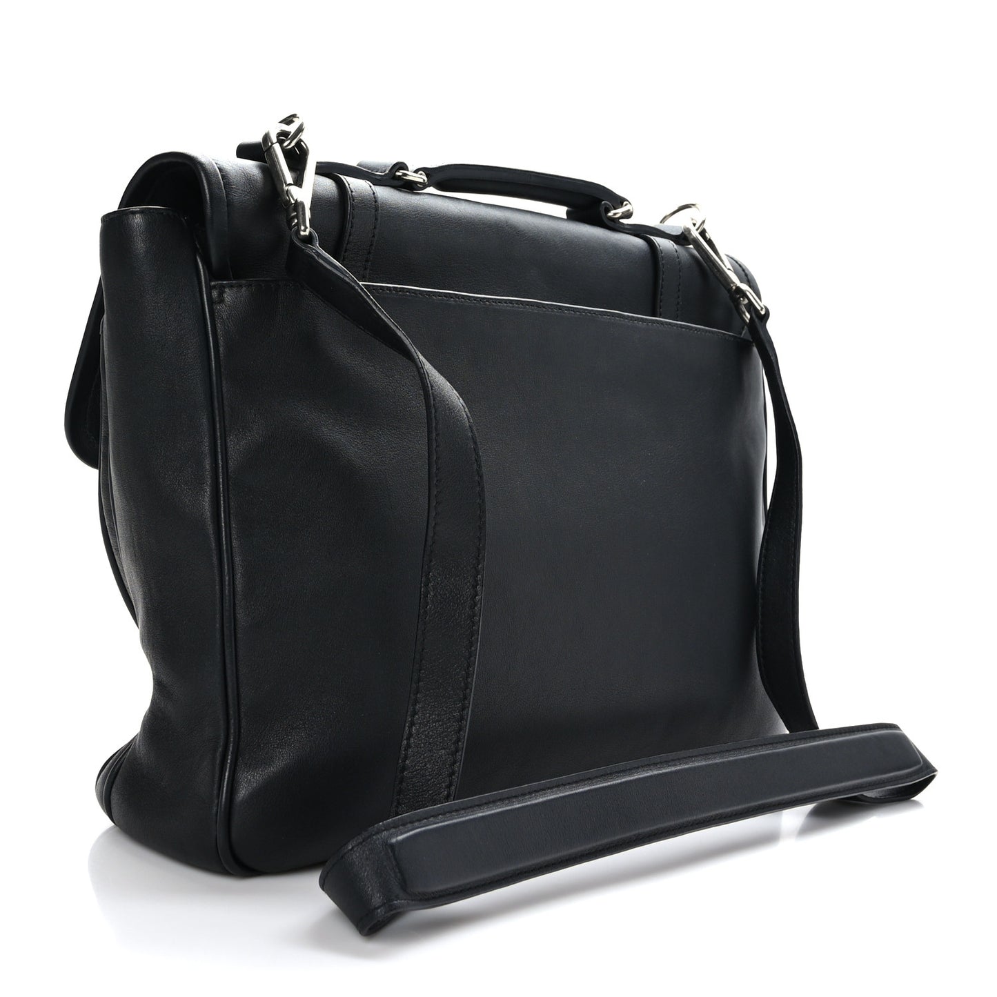 Calfskin Briefcase Black