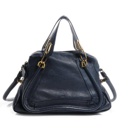 Chloe Calfskin Medium Paraty Navy 1 of 8