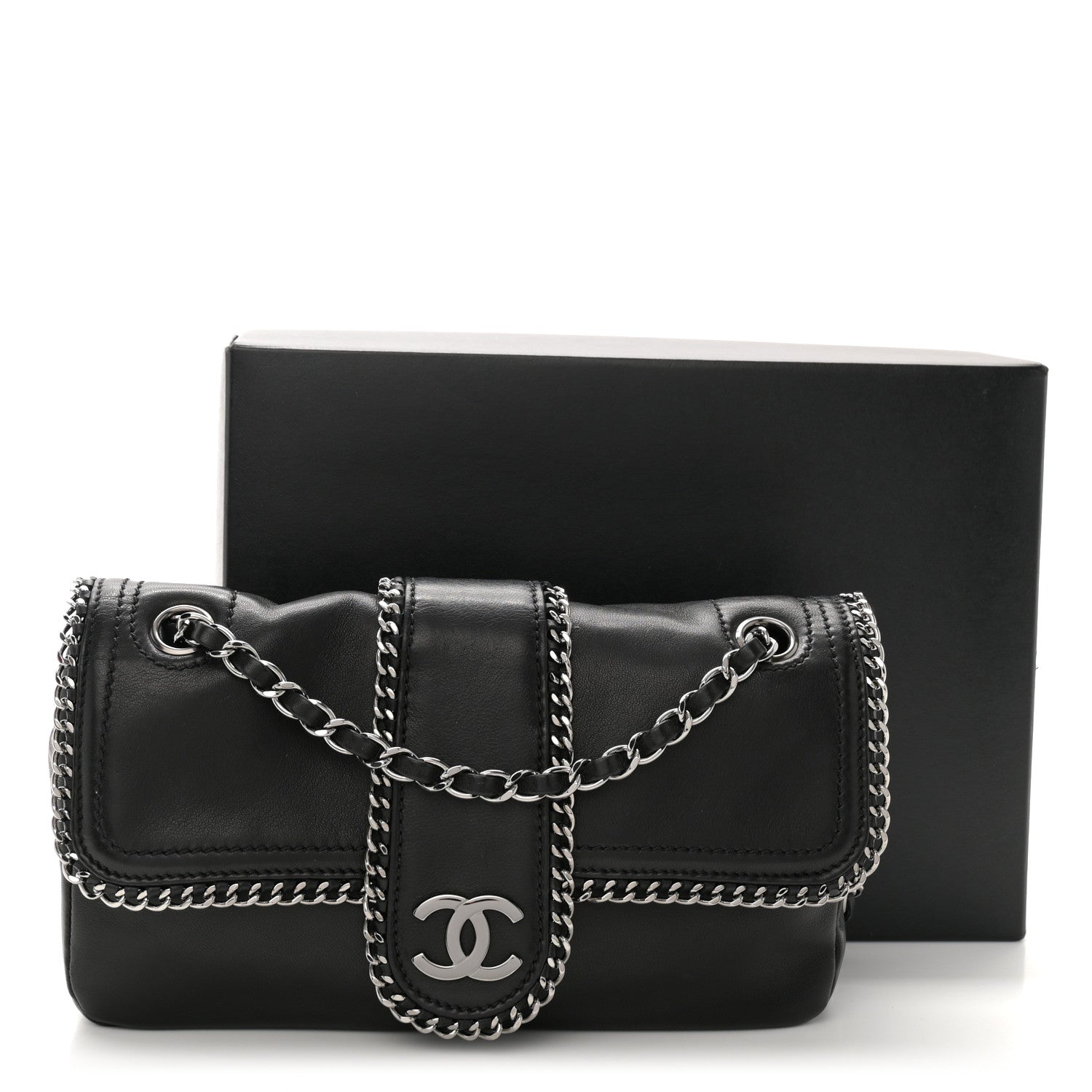 Chanel Lambskin Medium Madison Flap Black 11 of 11