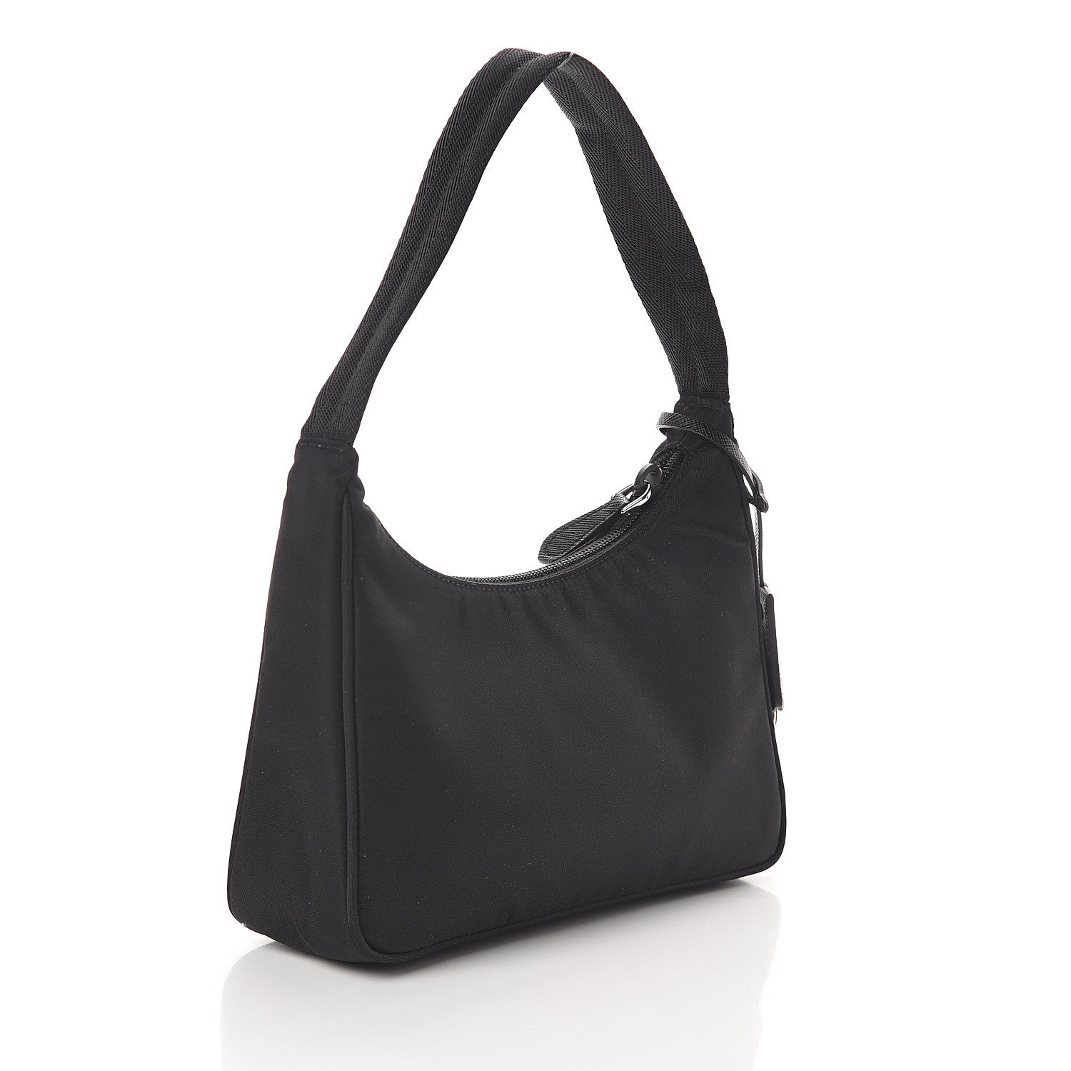 Prada Tessuto Nylon Mini Re-Edition 2000 Bag Black 2 of 8