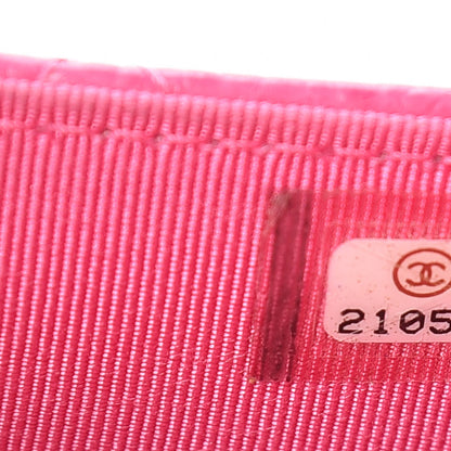 Chanel Caviar Quilted Wallet on Chain WOC Pink 10 of 13