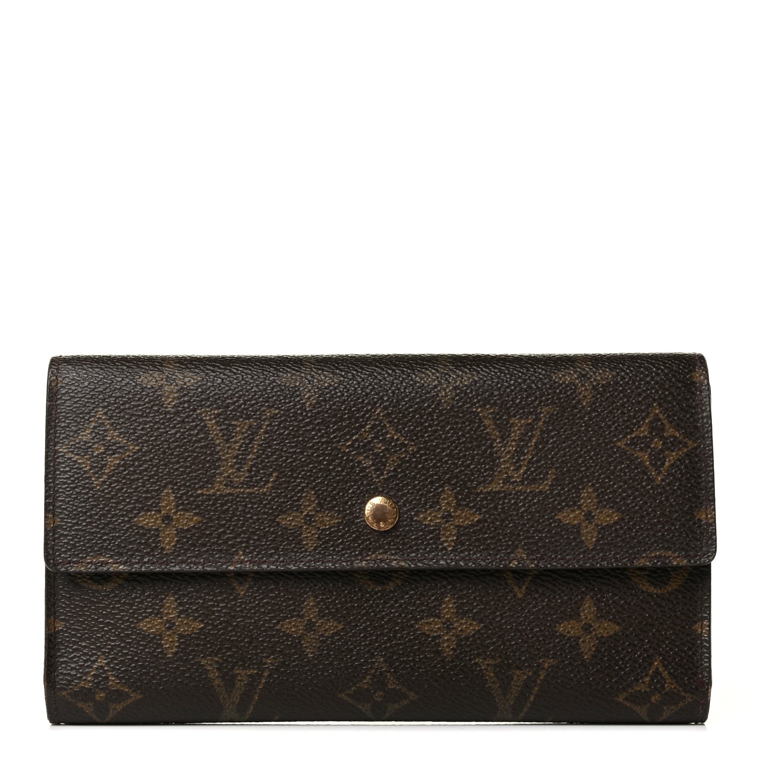 Louis Vuitton Monogram Porte Tresor International Wallet 1 of 8
