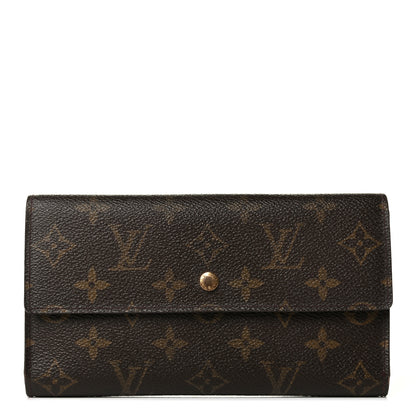 Louis Vuitton Monogram Porte Tresor International Wallet 1 of 8