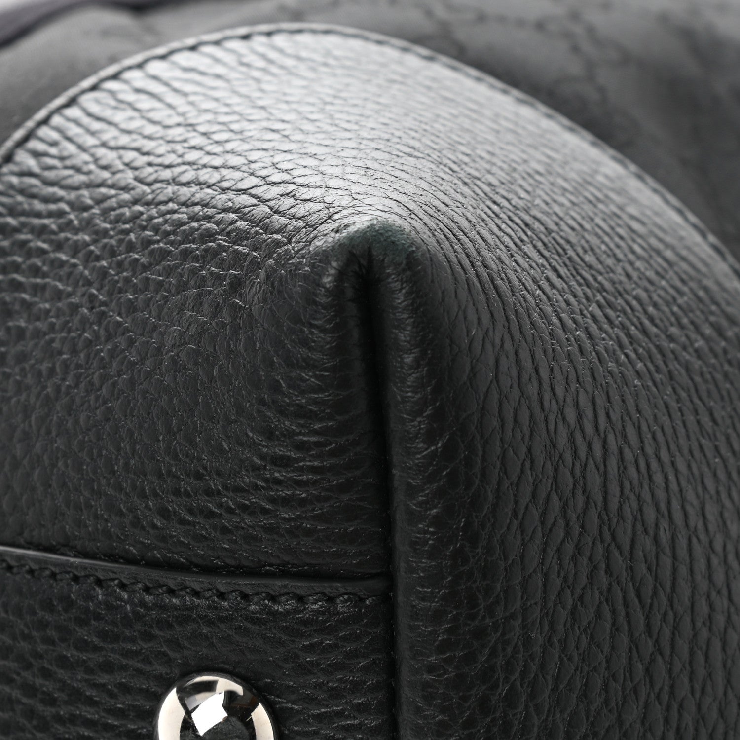 Gucci Nylon Monogram XL Duffle Bag Black 12 of 12