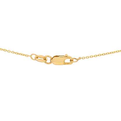 Roberto Coin 18K Yellow Gold Diamond Tiny Treasures Heart Pendant Necklace 3 of 3