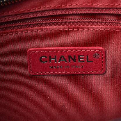 Chanel Aged Calfskin Chevron Quilted Medium Gabrielle Hobo Black 6 of 10