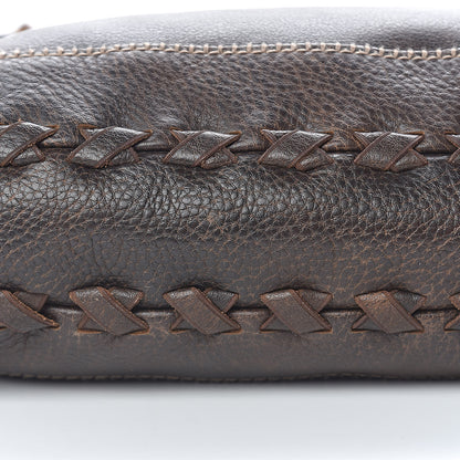 Gucci Calfskin Large New Jackie Shoulder Bag Dark Brown 17 of 19