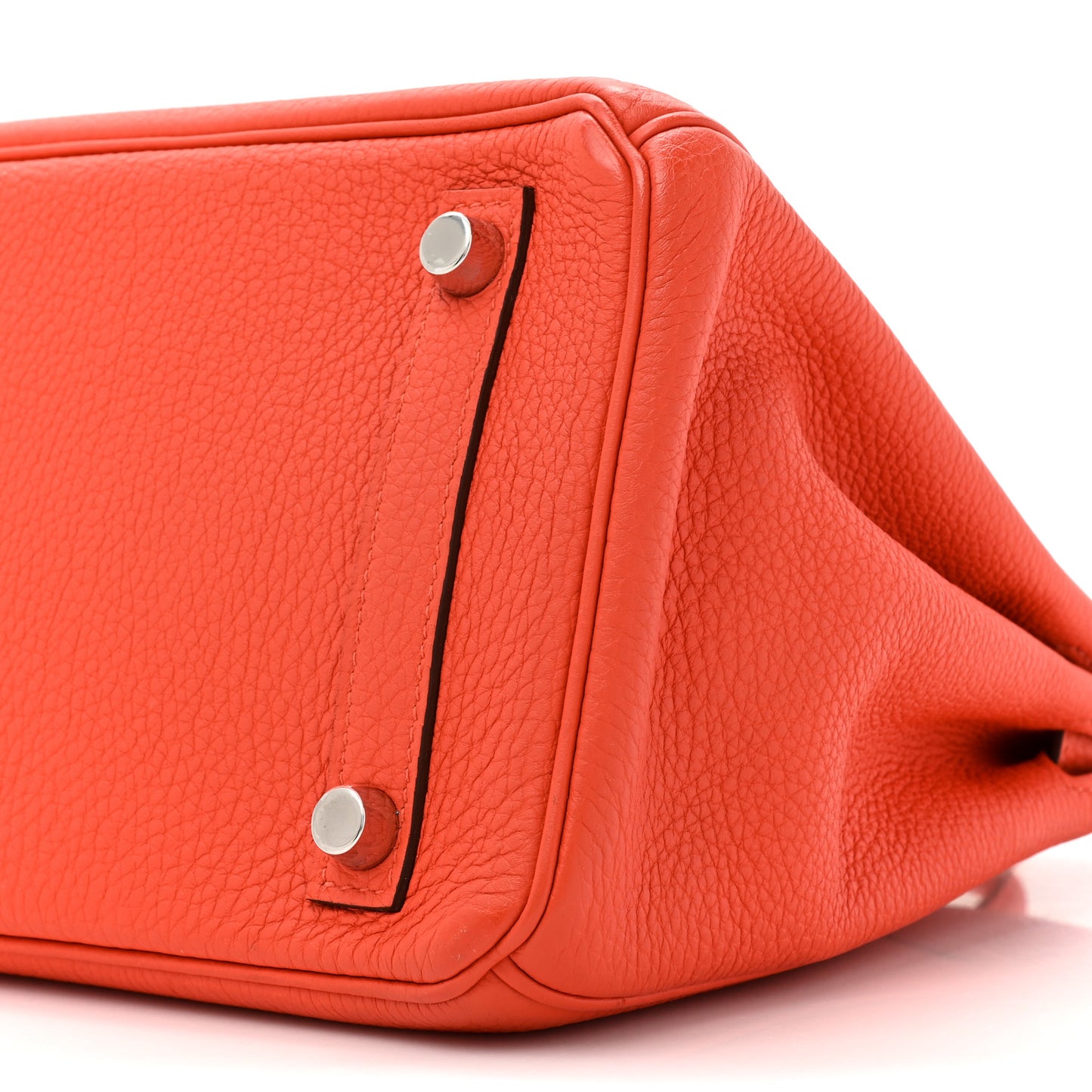 Togo Birkin 25 Orange Poppy