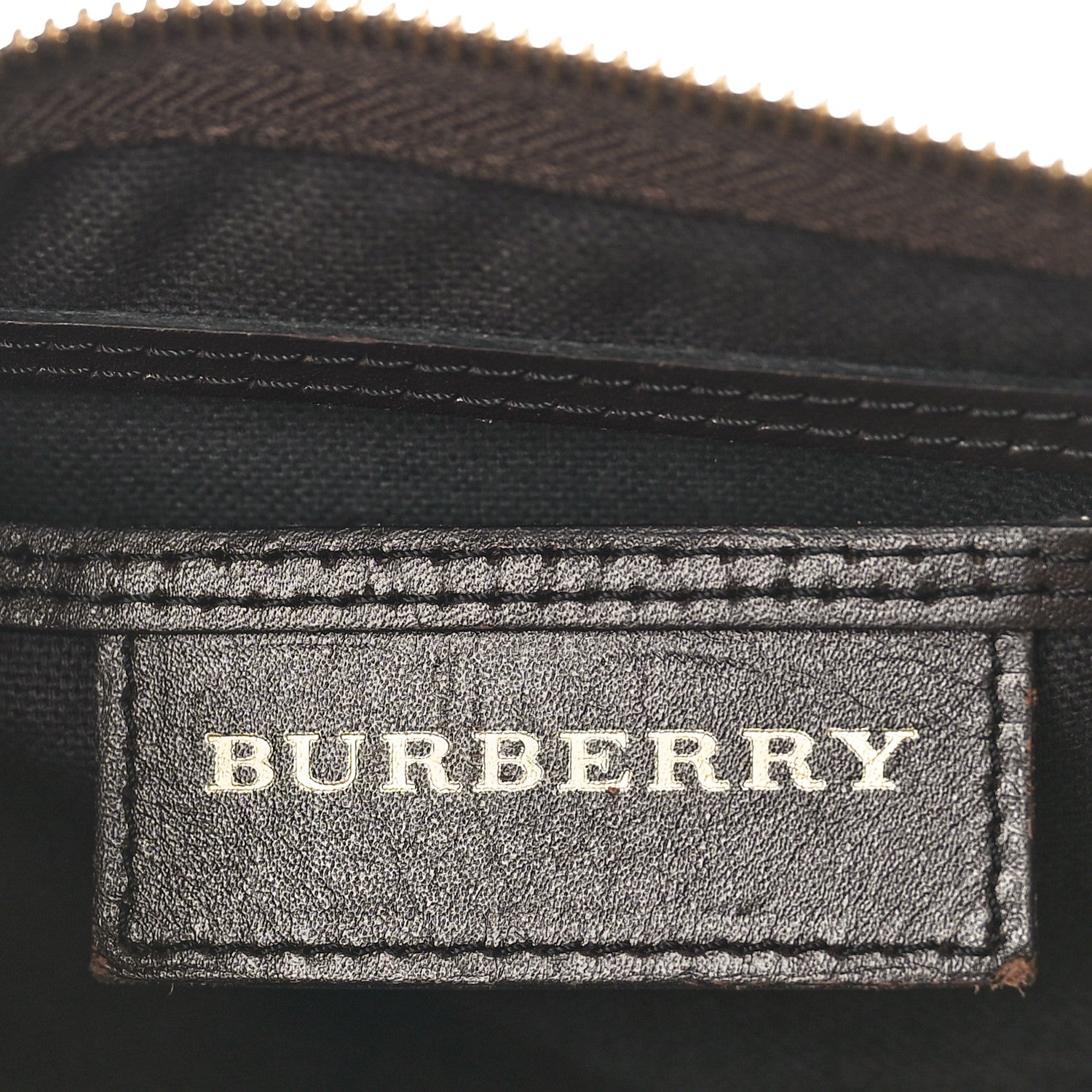 Burberry Haymarket Check Small Chester Bowling Bag Chocolate 6 of 12