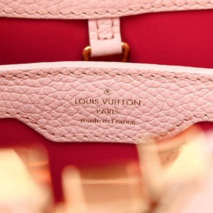 Louis Vuitton Taurillon Resin Murano Capucines BB Rose Jasmin 6 of 12