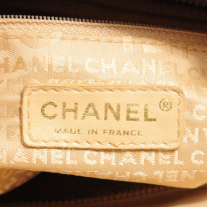 Chanel Lambskin Chocolate Bar Quilted Small Shoulder Bag Light Beige 7 of 7