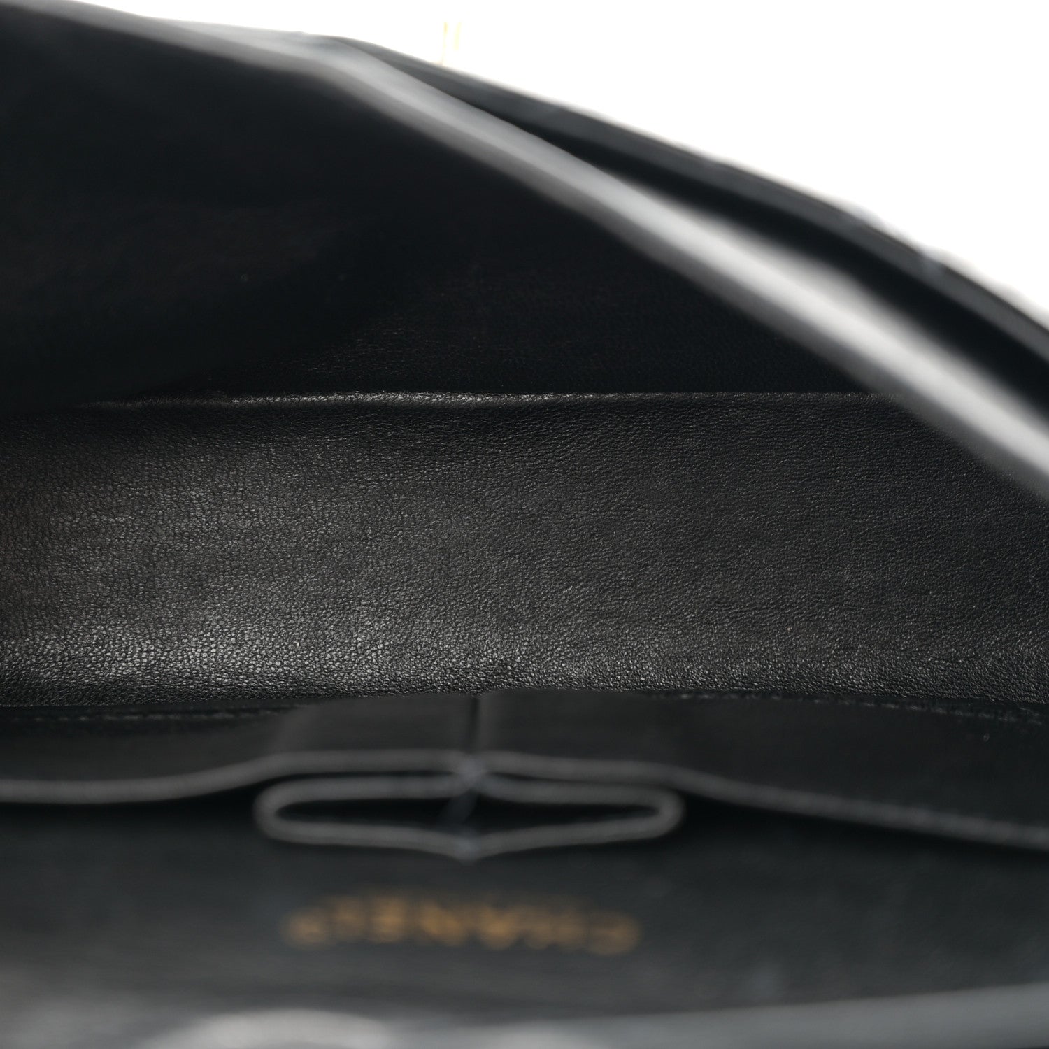 Chanel Patent Quilted Medium Double Flap Black 5 of 14