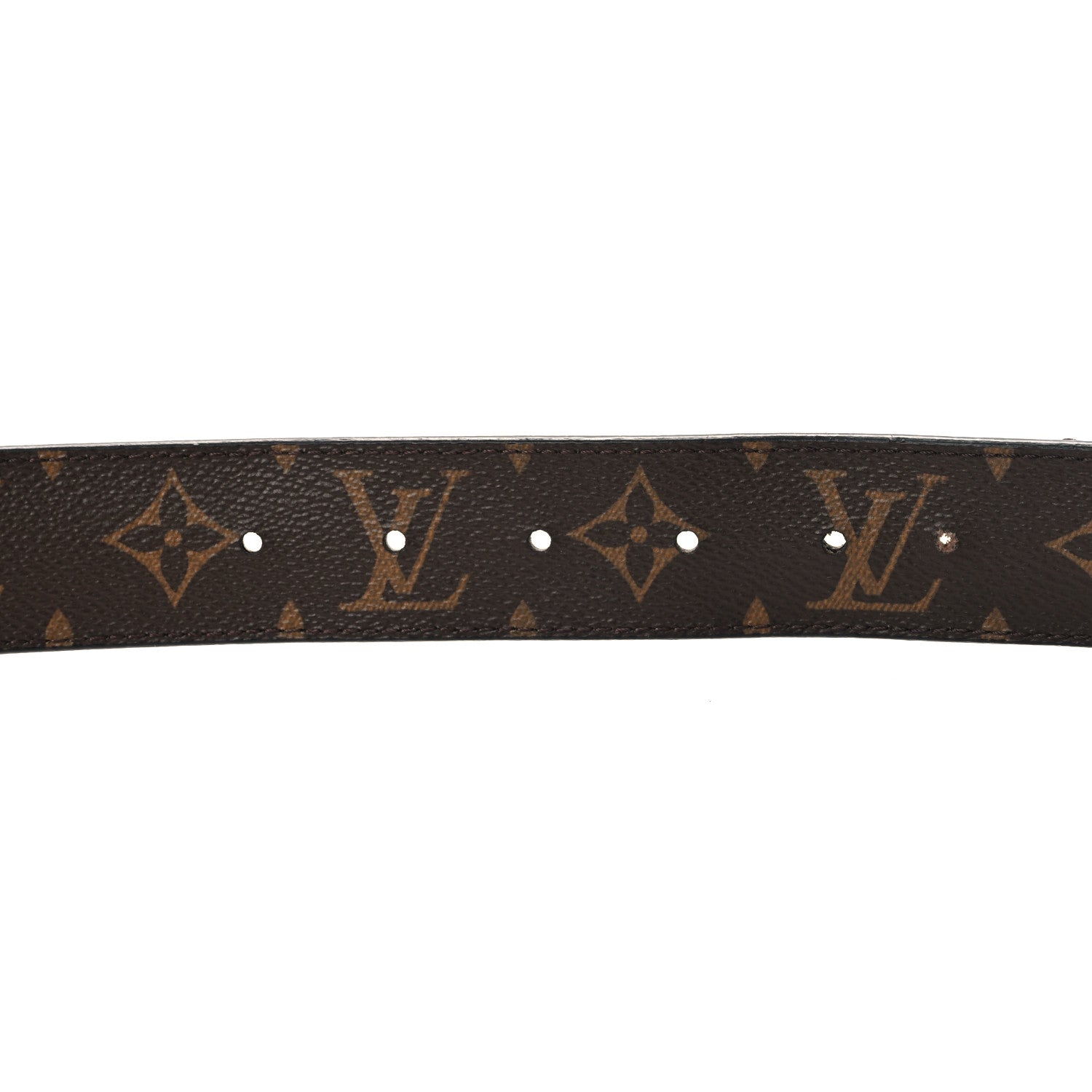 Louis Vuitton Monogram Epi 35mm LV Circle Reversible Belt 80 32 Black 3 of 5