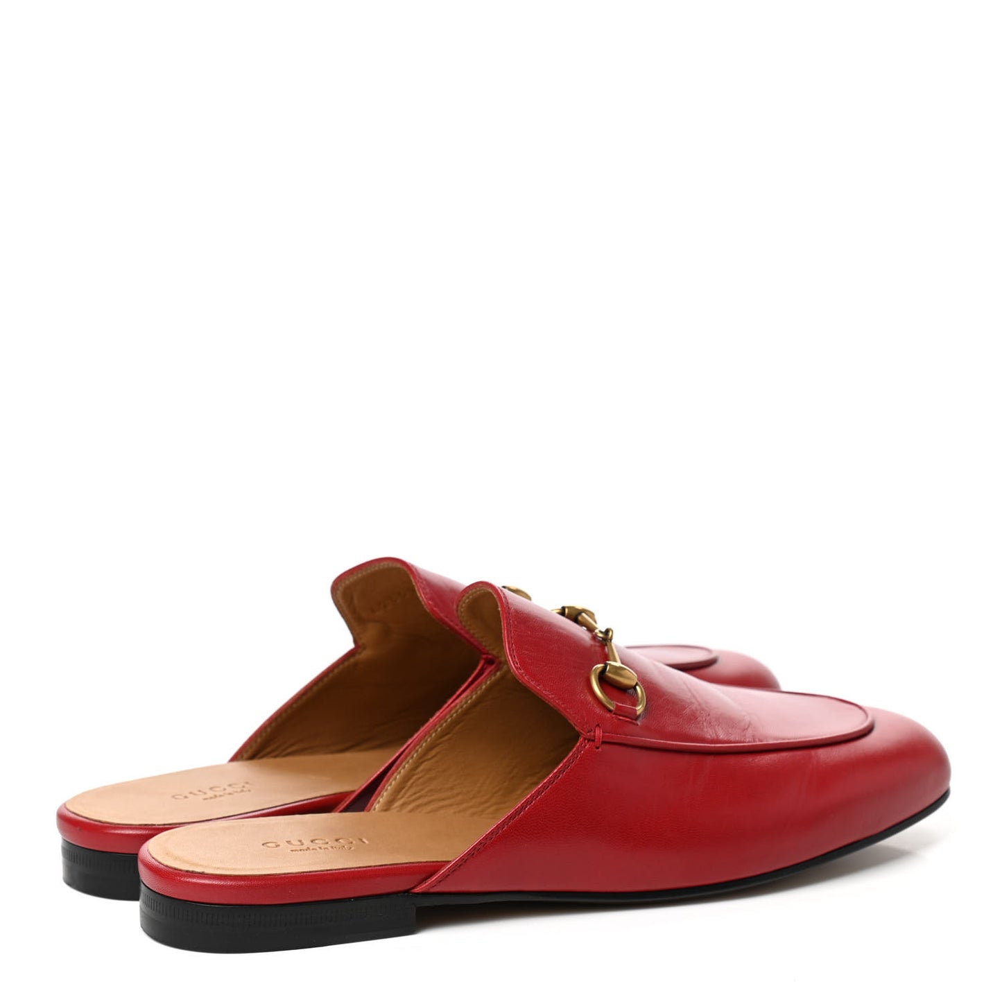Malaga Kid Womens Princetown Slippers 39 Hibiscus Red