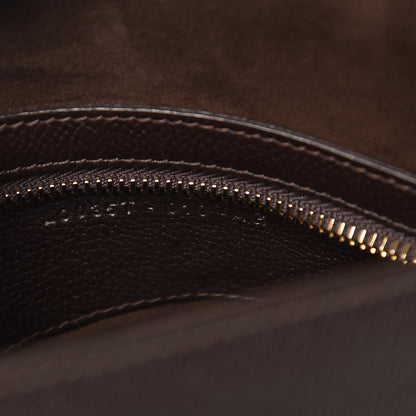 Tom Ford Pebbled Calfskin Medium Jennifer Dark Brown 7 of 7