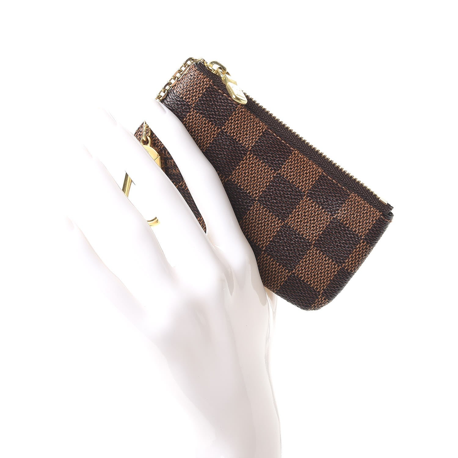 Louis Vuitton Damier Ebene Key Pouch 2 of 8