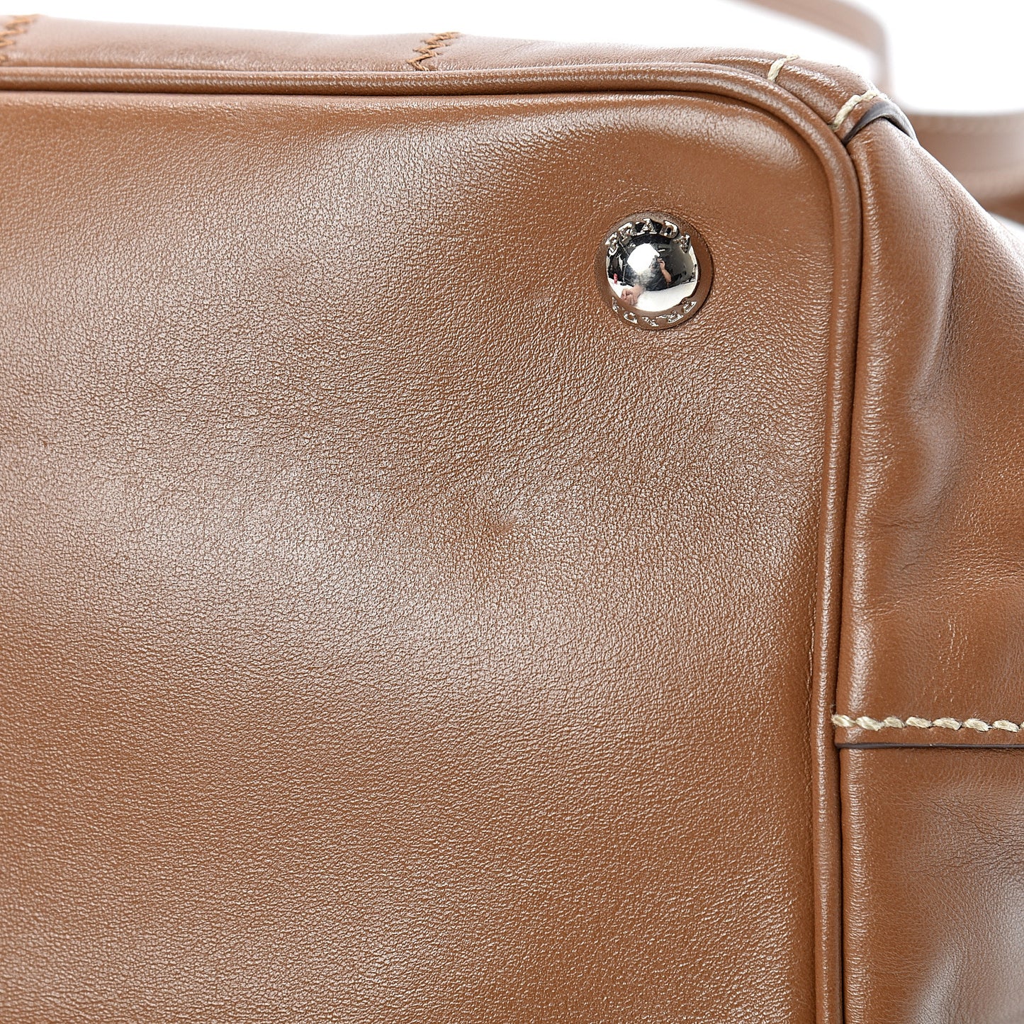 Soft Calfskin Tote Cannella