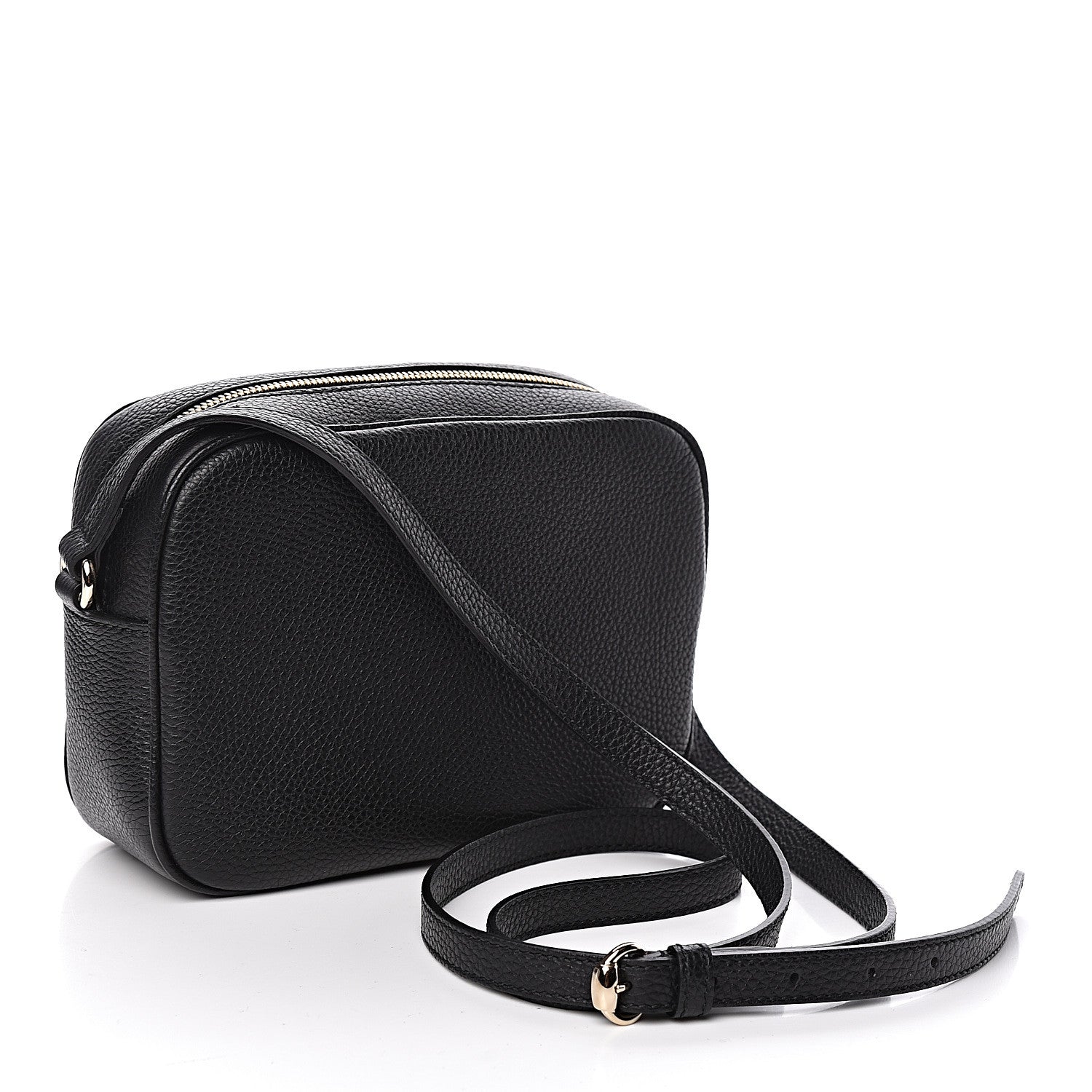 Gucci Pebbled Calfskin Small Soho Disco Bag Black 3 of 10
