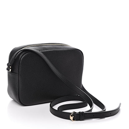 Gucci Pebbled Calfskin Small Soho Disco Bag Black 3 of 10