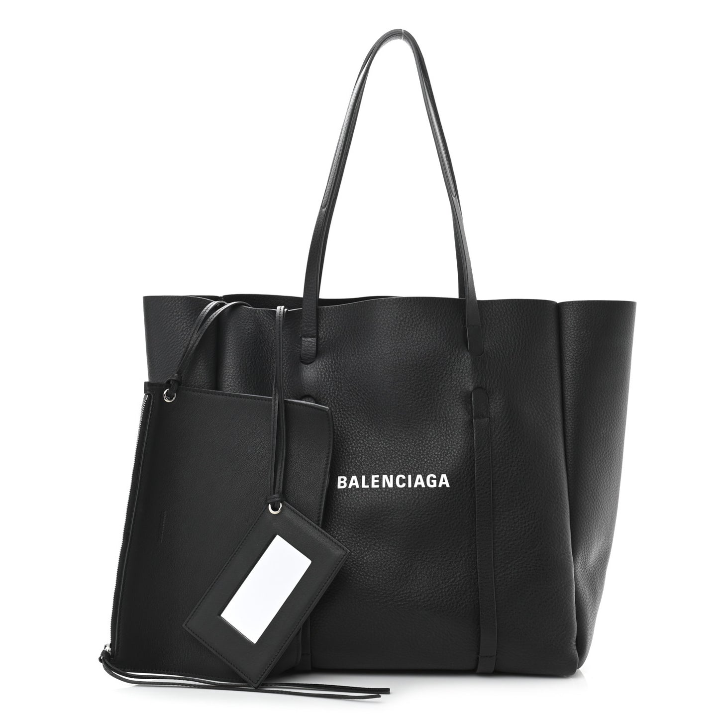 Calfskin Small Everyday Tote Black