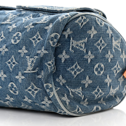 Louis Vuitton Monogram Denim Neo Speedy Blue 10 of 14