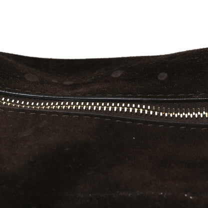 Khaite Suede Calfskin Medium Olivia Hobo Coffee 10 of 10