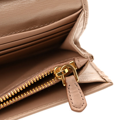 Prada Vitello Move Chain Wallet Cammeo 13 of 15