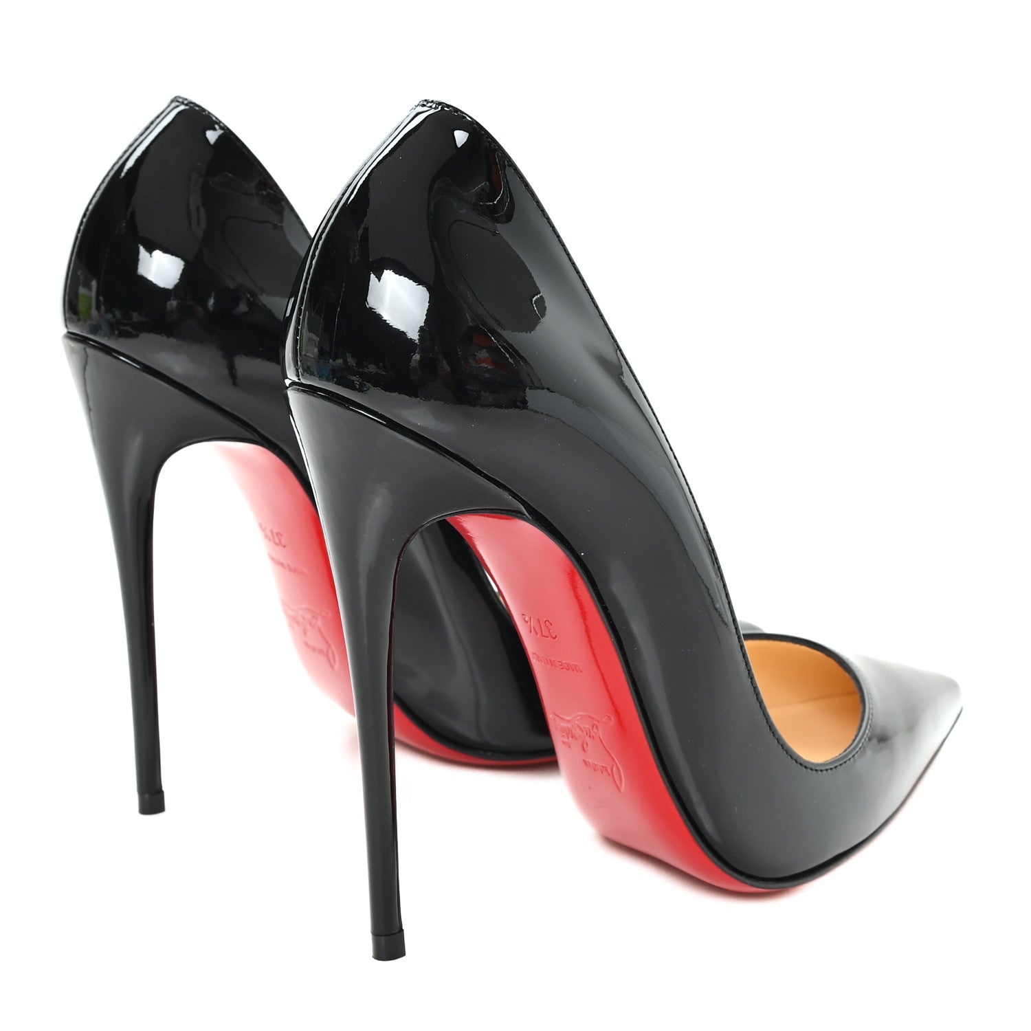 Christian Louboutin Patent So Kate 120 Pumps 37.5 Black 5 of 9