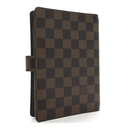 Louis Vuitton Damier Ebene Medium Ring Agenda Cover 3 of 6