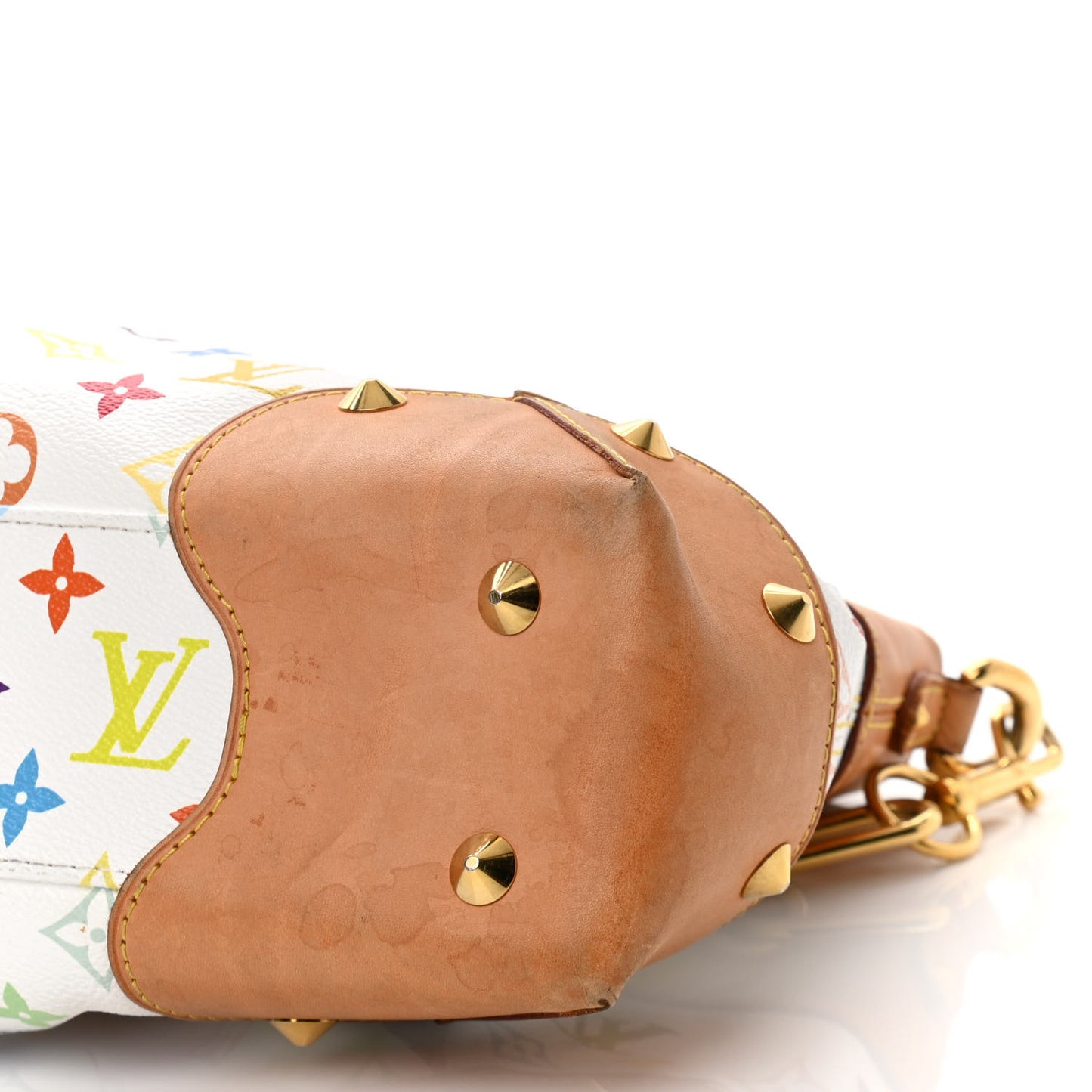 Monogram Multicolor Judy GM White