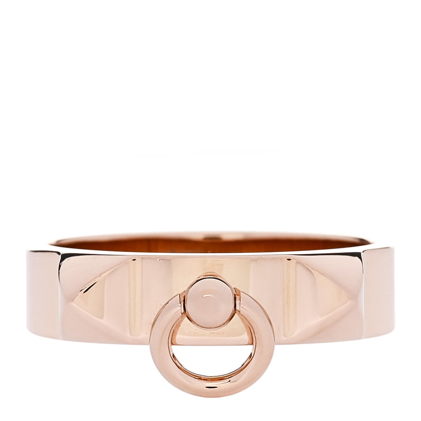 18K Rose Gold PM Collier De Chien Ring 57 8