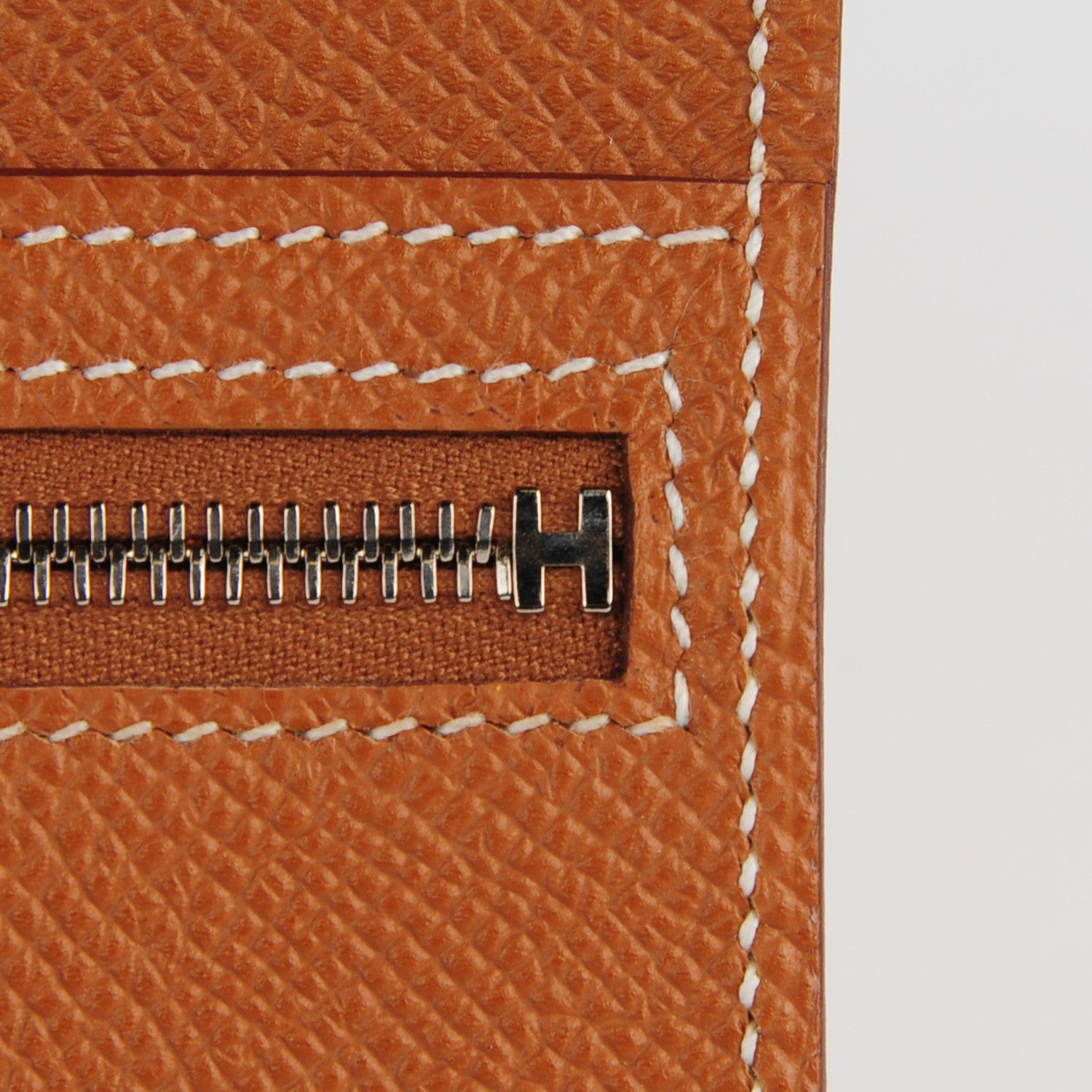 Hermes Epsom Bearn Gusset Wallet Gold 9 of 9