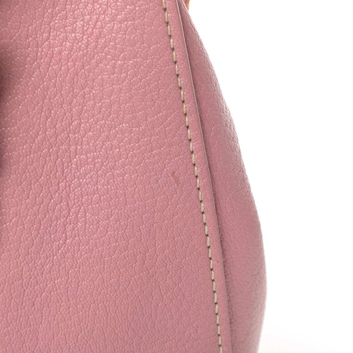 Goatskin Madras Bauletto Rosa