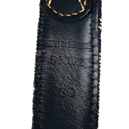 Christian Dior Monogram CD Belt 80 Blue 4 of 4