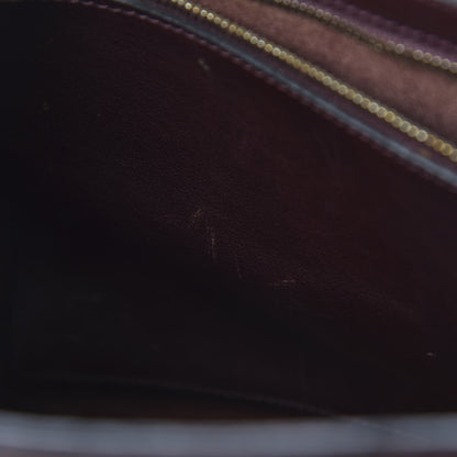 Mulberry Natural Leather Cara Delevigne Convertible Satchel Oxblood 12 of 14