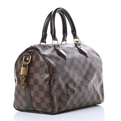 Louis Vuitton Damier Ebene Speedy Bandouliere 25 3 of 22