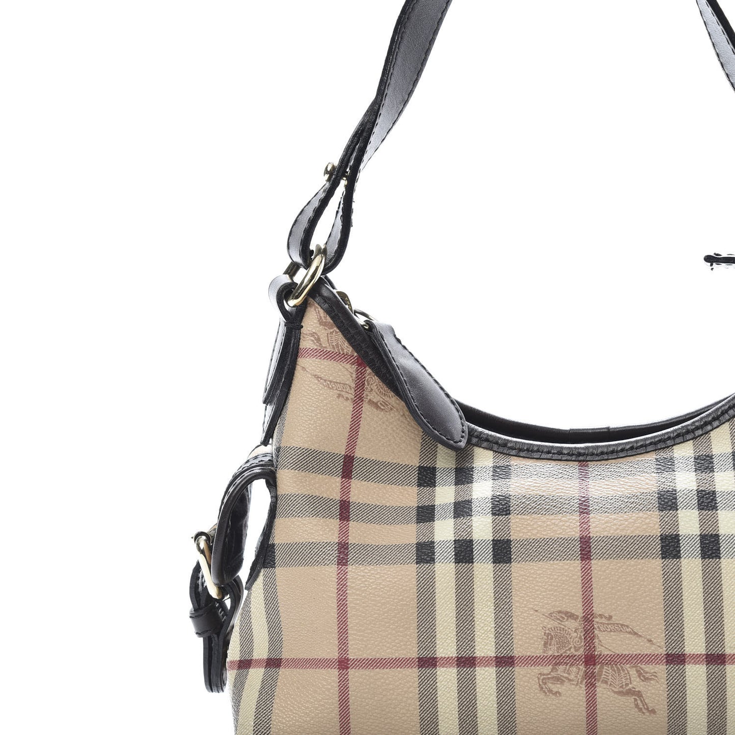 Haymarket Check Small Shoulder Bag Chocolate