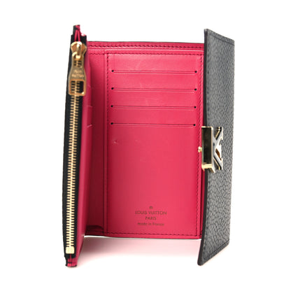Louis Vuitton Taurillon Capucines Compact Wallet Black 5 of 8