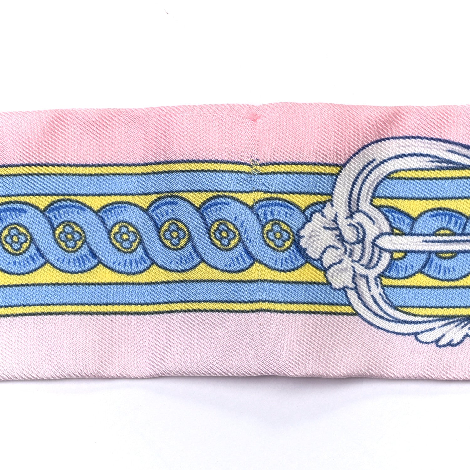 Hermes Silk Bride De Cour Twilly Rose Pale Ciel 4 of 4