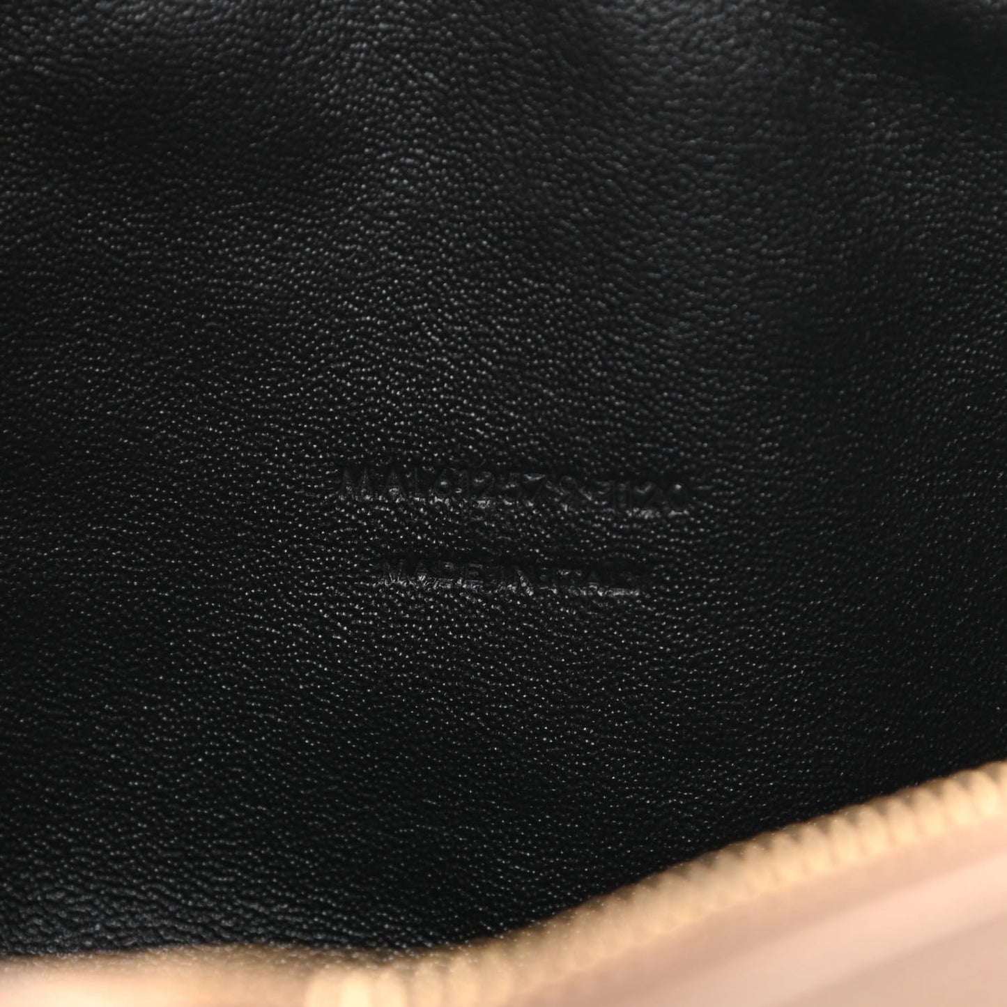 Grain De Poudre Matelasse Monogram Mini Lou Camera Bag Dark Latte