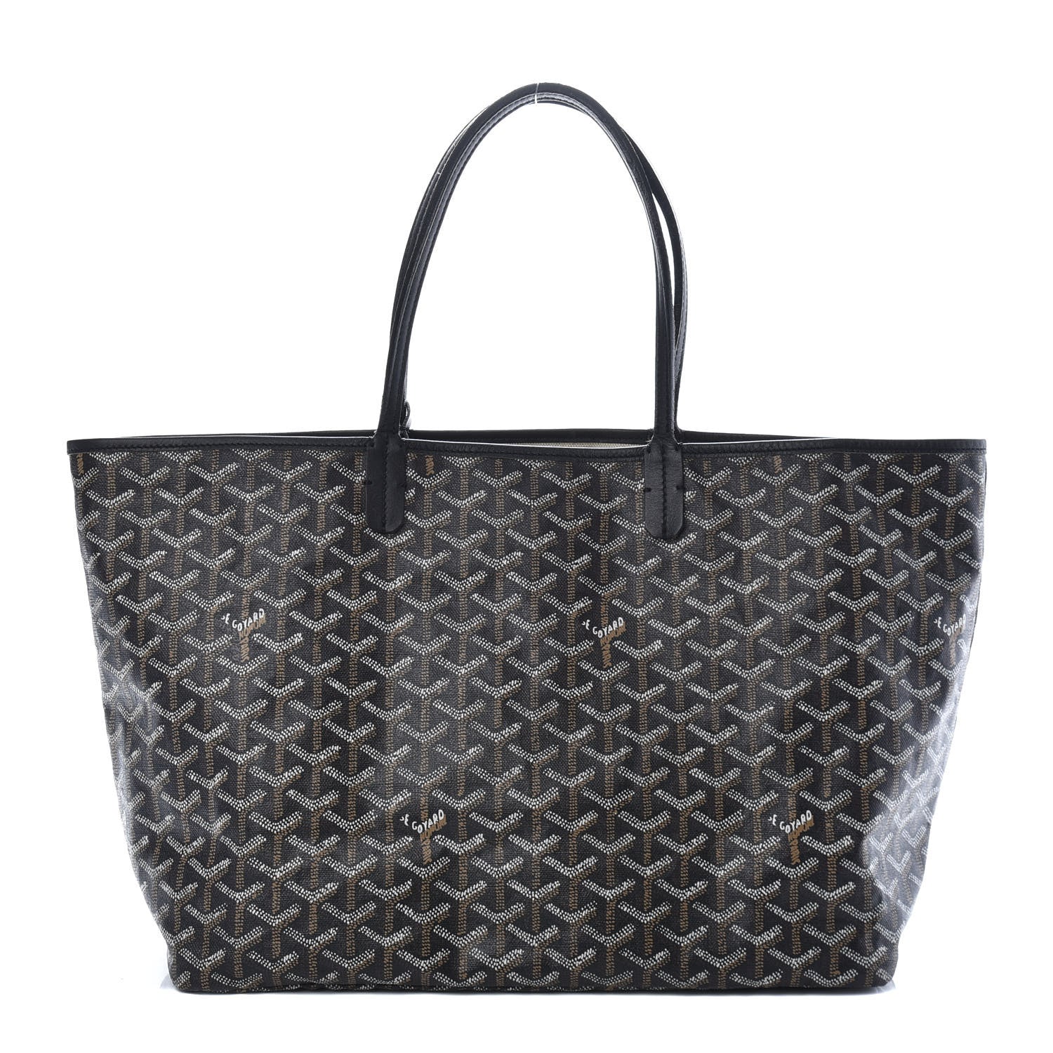 Goyard Goyardine Saint Louis PM Black 1 of 9