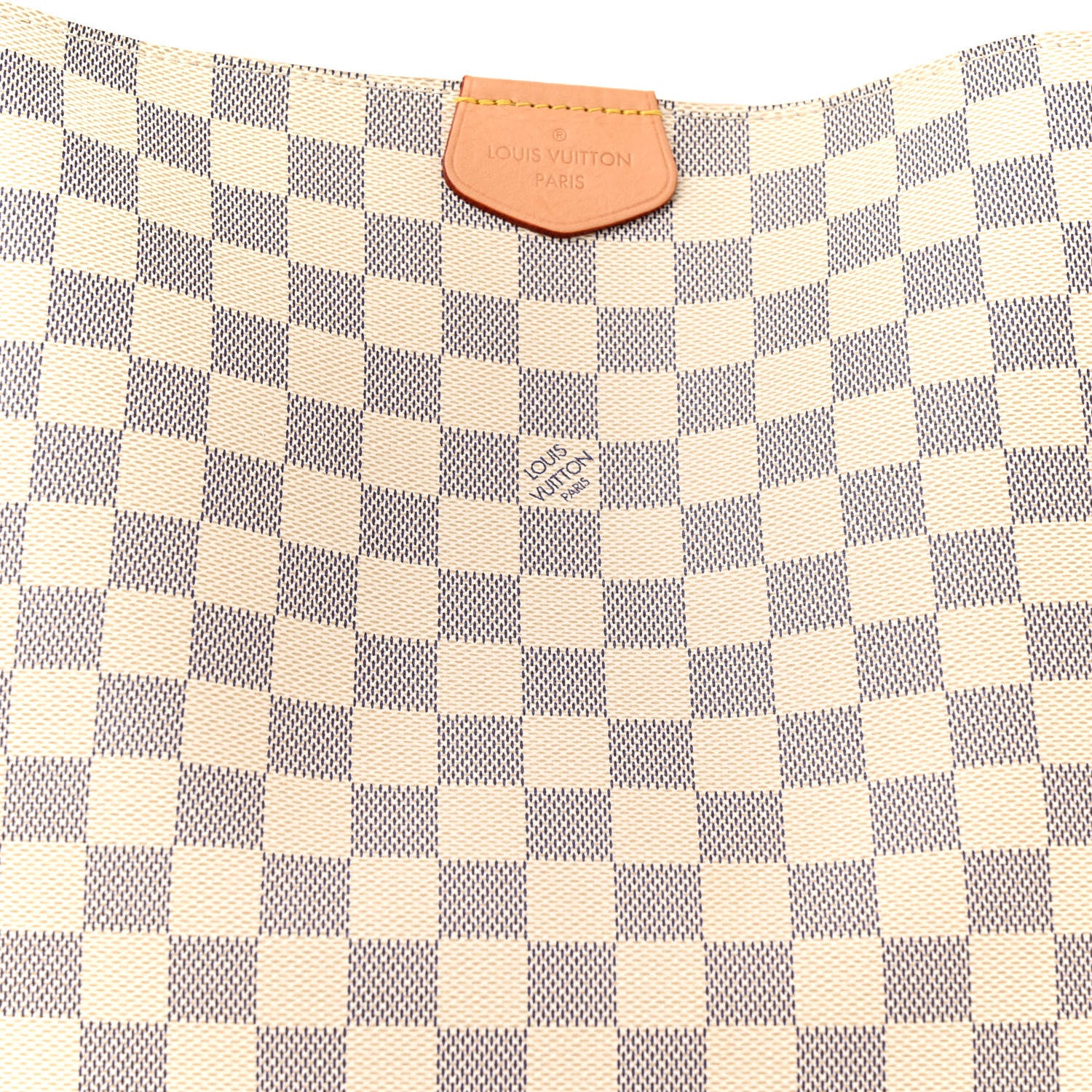 Louis Vuitton Damier Azur Graceful MM Rose Ballerine 7 of 10