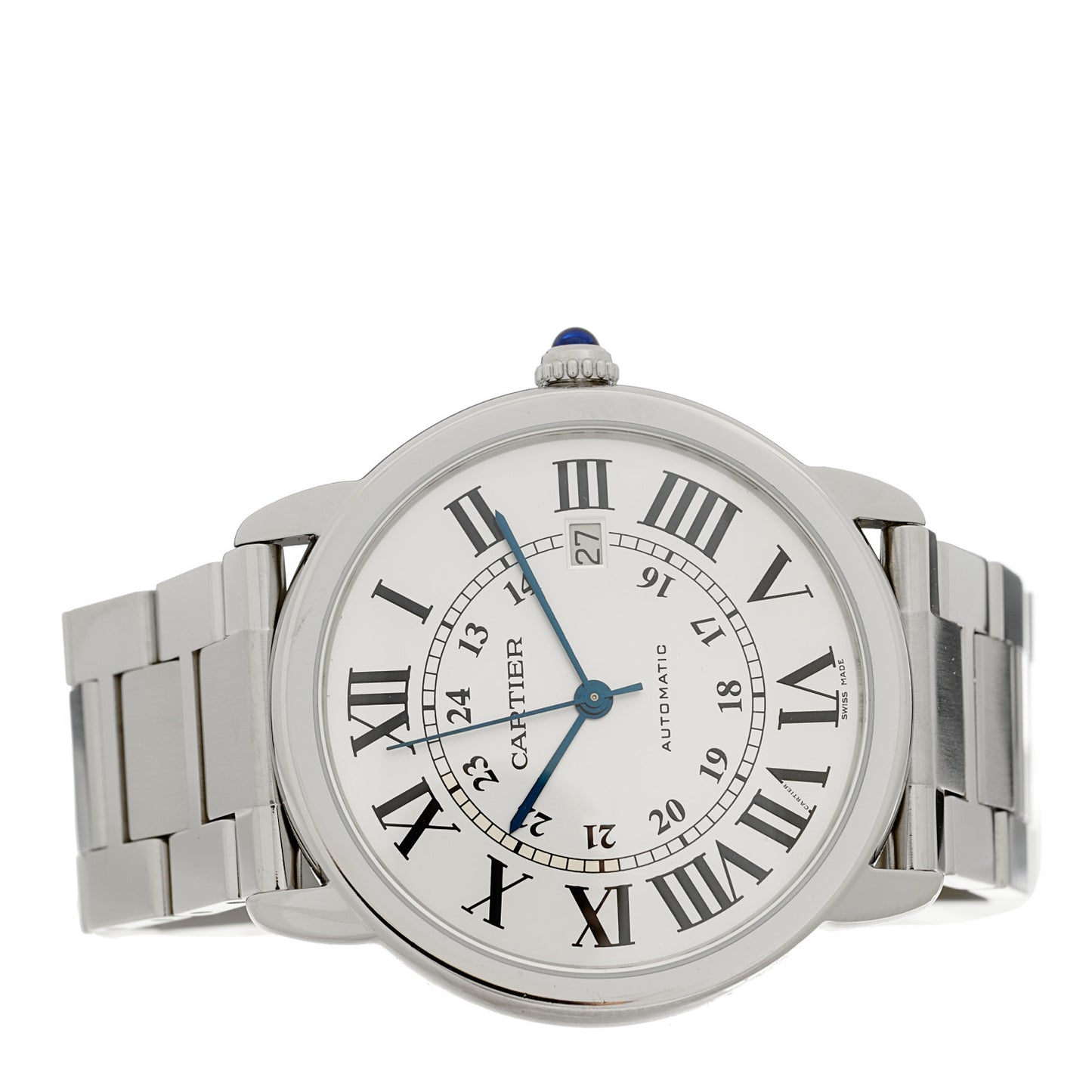 Stainless Steel 42mm Ronde Solo Automatic Watch