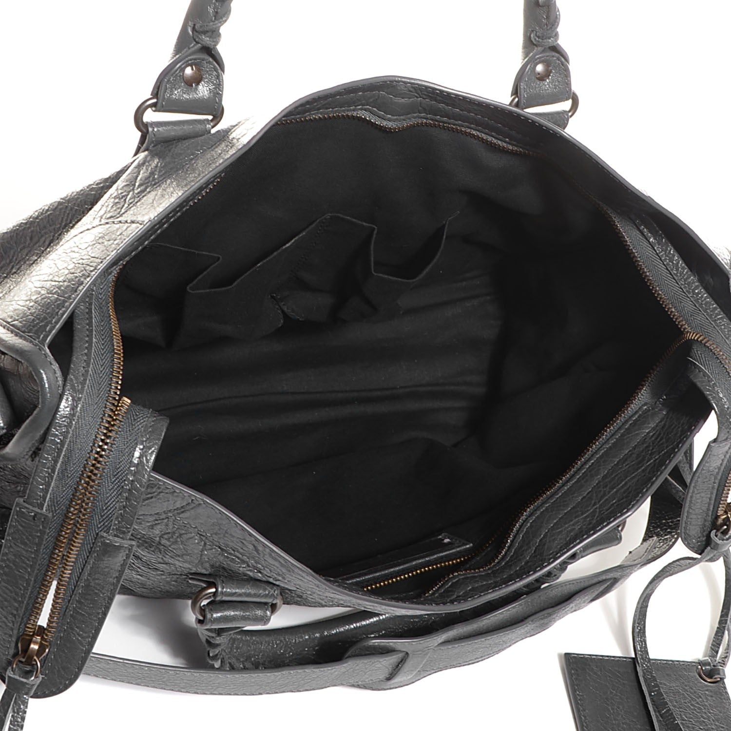 Balenciaga Agneau Classic Hardware City Gris Fossile 5 of 11